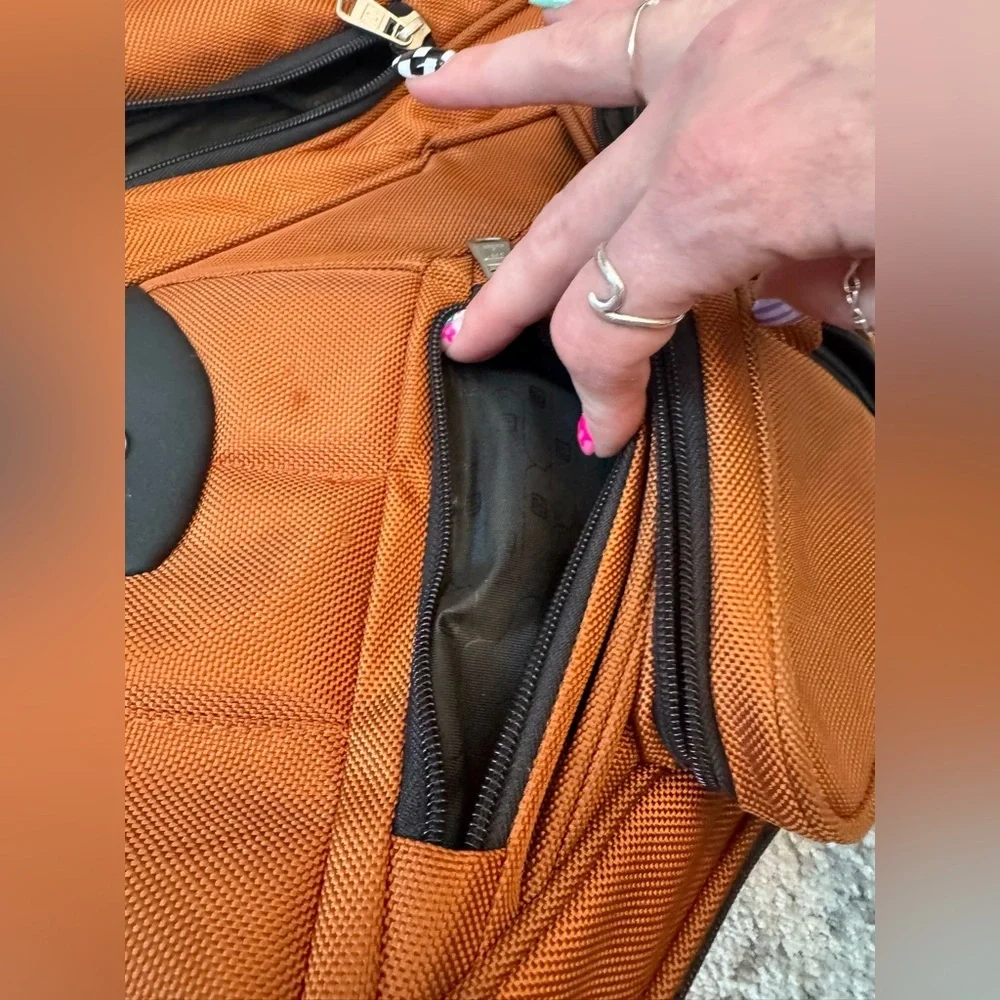FUL Burnt Orange Laptop Backpack | Travel / Work / School